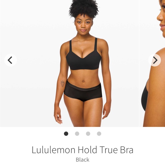Lululemon Hold True Bra (size 34D) Black - Picture 4 of 7